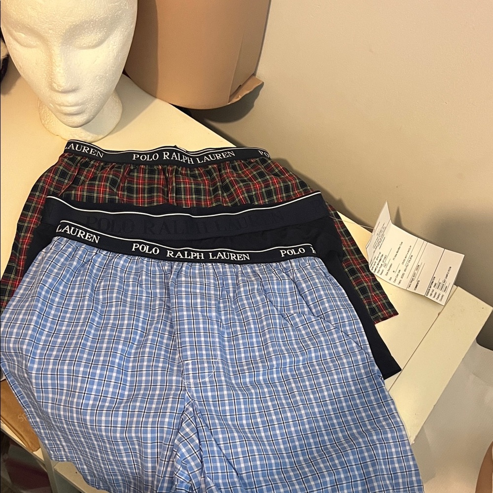 Polo Ralph Lauren Plaid and Checkered Boxers